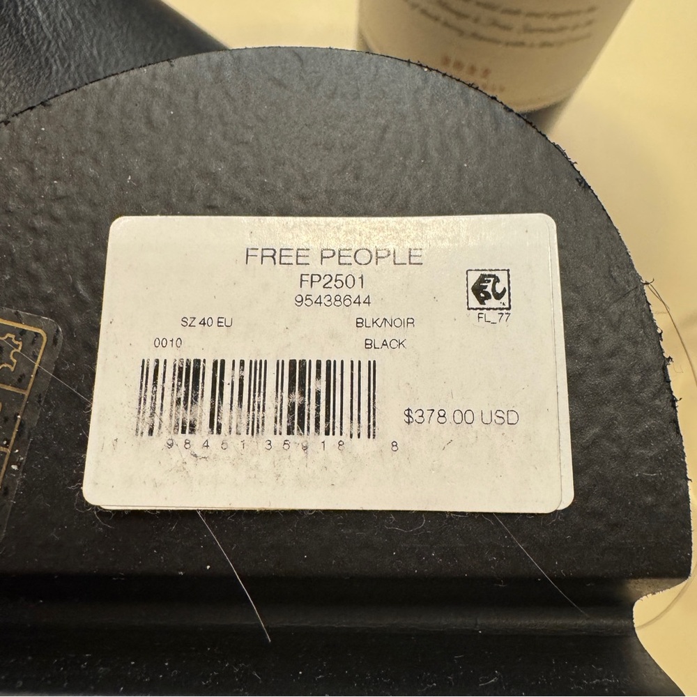 NWT Free People x Paloma Barceló Black Leather Platform
Sandals Size 40 EU/9.5M - Picture 14 of 16